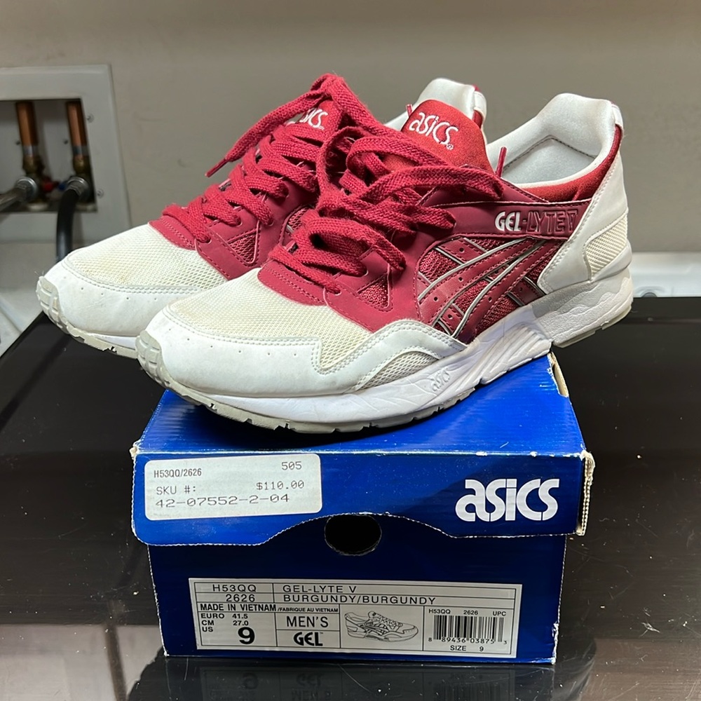Asics Gel Lyte V Burgundy